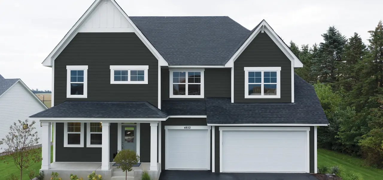 LP SmartSide ExpertFinish Lap Siding - Abyss Black | LP SmartSide