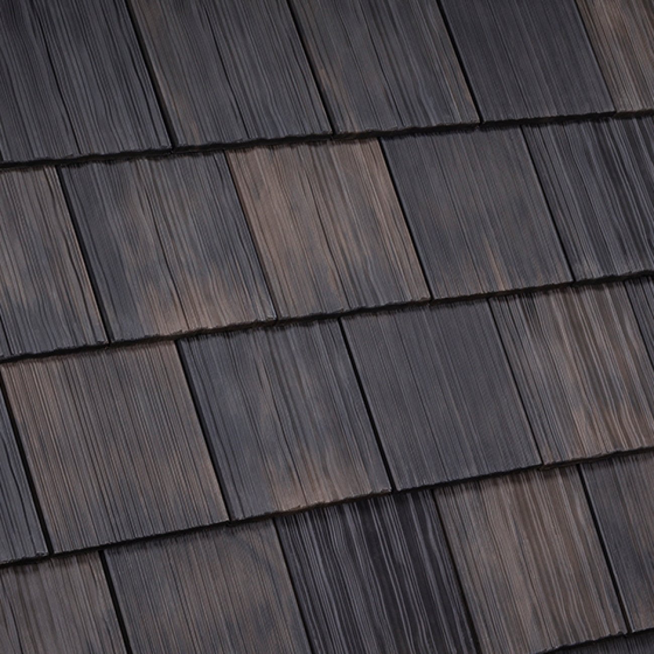 DaVinci Single-Width Composite Shake Shingles Mountain | DaVinci